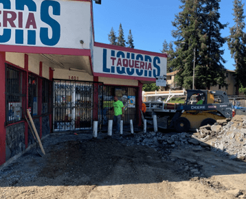Demolition: Removal of Non-Compliant Asphalt & Concrete