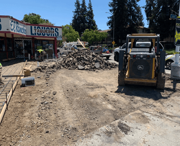 Demolition: Removal of Non-Compliant Asphalt Surface