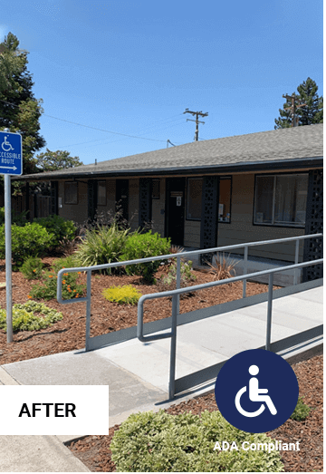 ADA Certified Project: Compliant Accessible Route- After